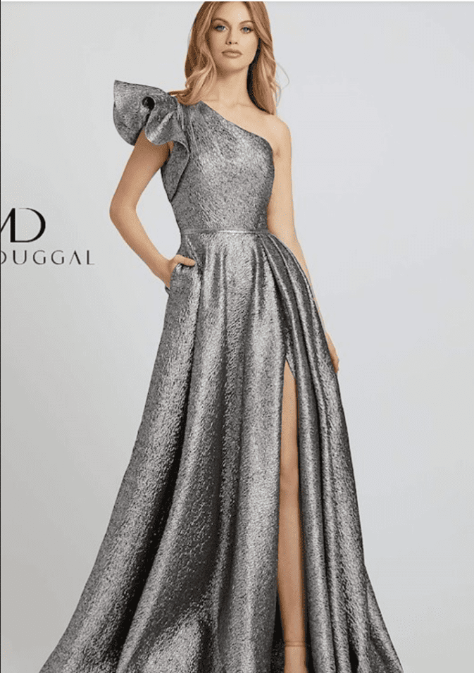 One Dramatic Shoulder Mac Duggal at B&B Couture for $598