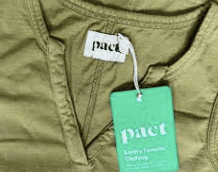 Pact clothing