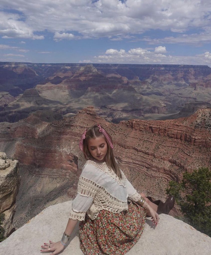 Lexy Silverstein at the Grand Canyon