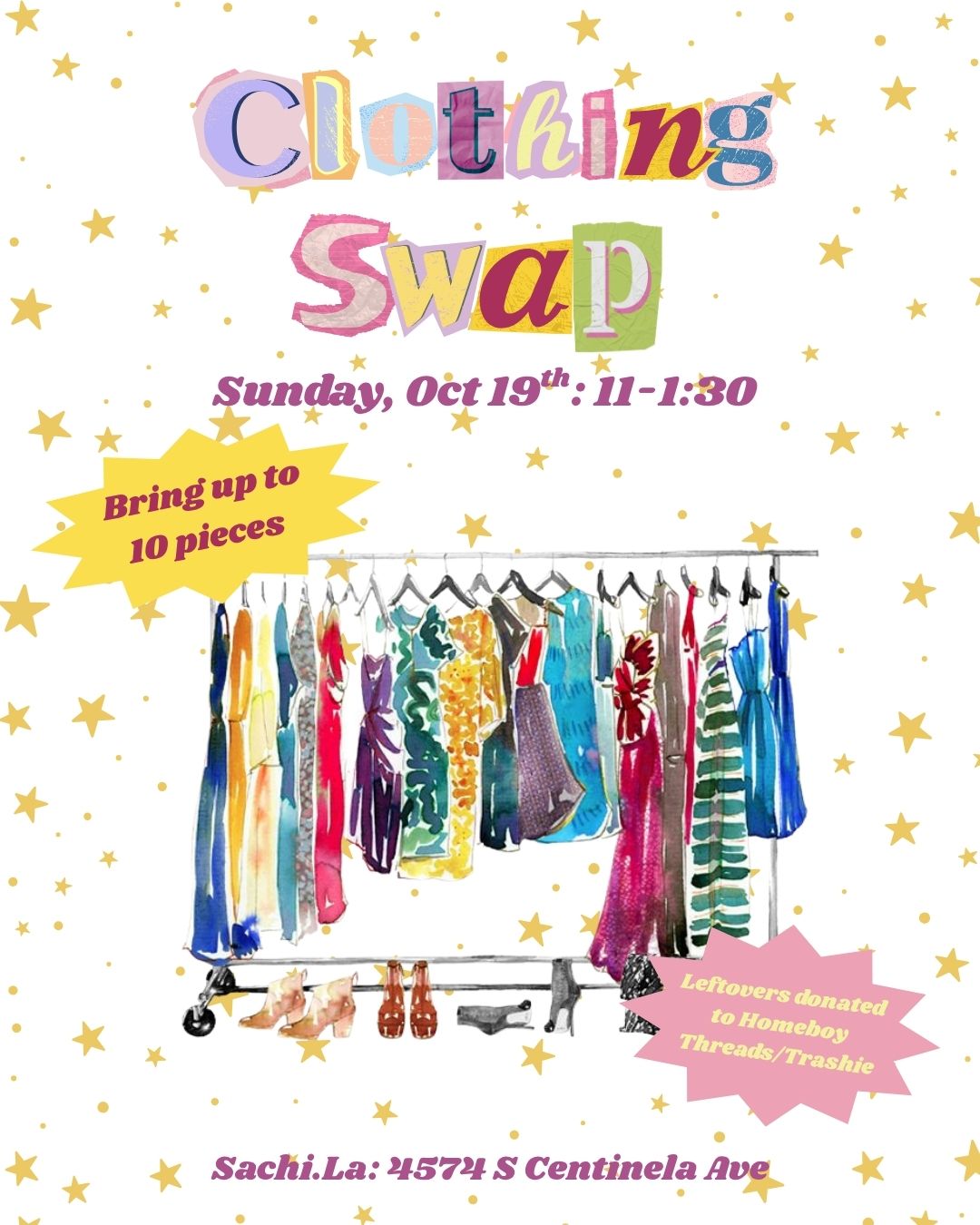 Lexy Silverstein Clothing Swap