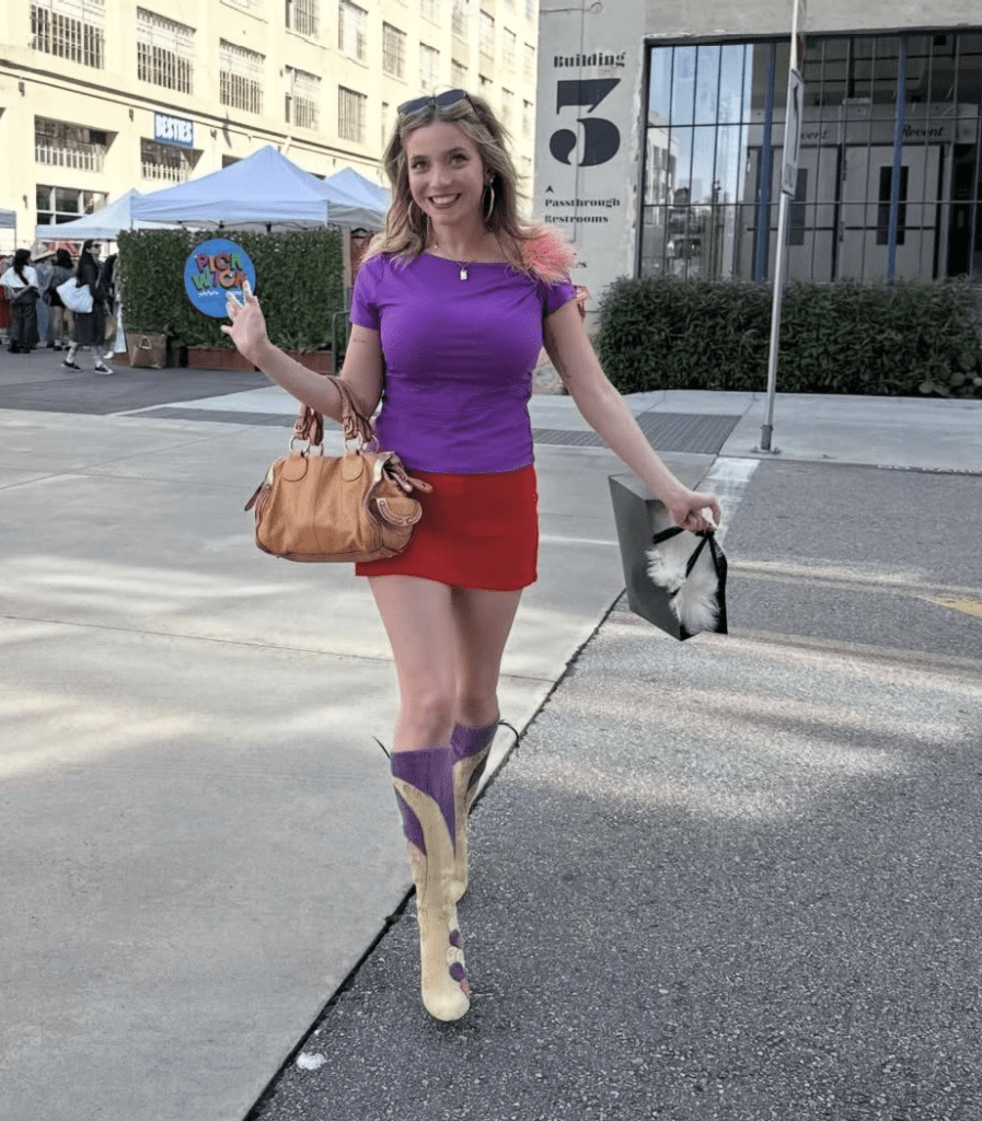 Lexy Silverstein sustainable fashion advocate at Pickwick Vintage 
